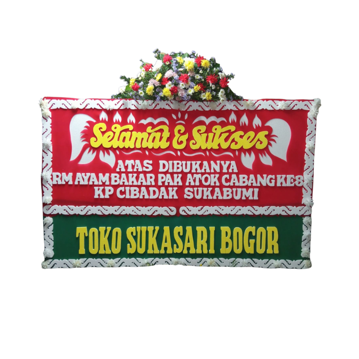 Bunga Papan Congratulation - AzrikaFlorist 006