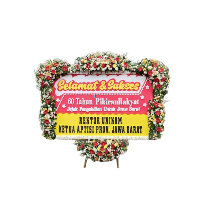 Bunga Papan Congratulation - AzrikaFlorist 007