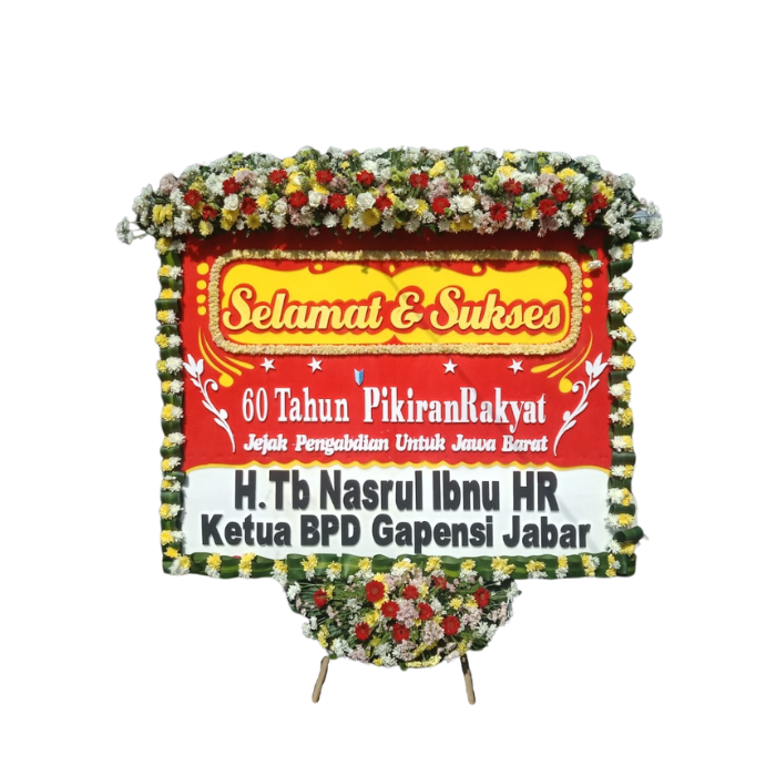 Bunga Papan Congratulation - AzrikaFlorist 009