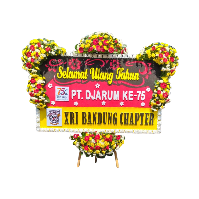 Bunga Papan Congratulation - AzrikaFlorist 013