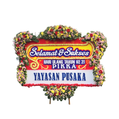 Bunga Papan Congratulation - AzrikaFlorist 001