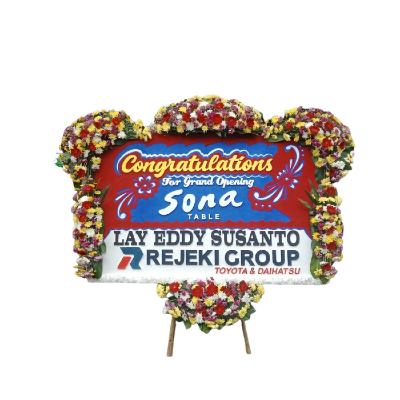 Bunga Papan Congratulation - AzrikaFlorist 002