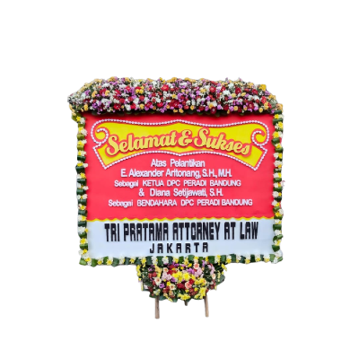 Bunga Papan Congratulation - AzrikaFlorist 013