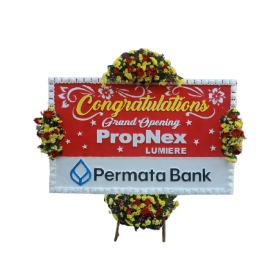 Bunga Papan Congratulation - AzrikaFlorist 015